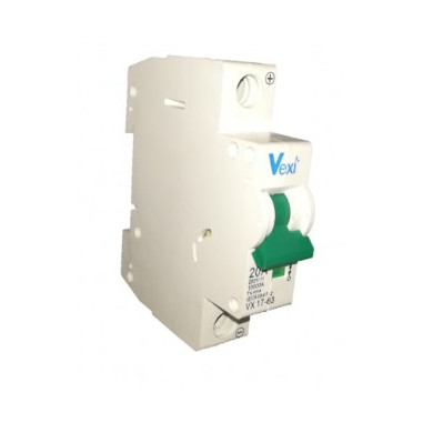 Magnetotérmico Corriente Continua 1 Polo