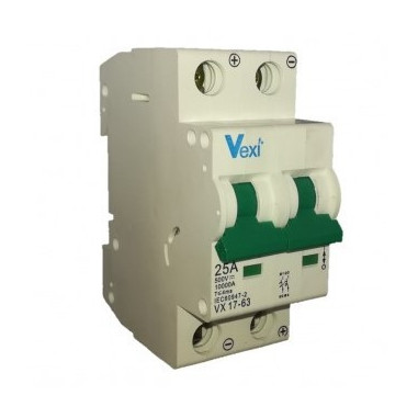 Magnetotérmico Corriente Continua 2 Polos