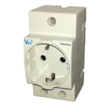 Toma de corriente europea de 2 polos + Toma de Tierra