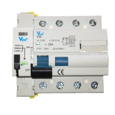 Diferencial rearmable tetrapolar