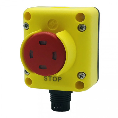 Botonera de paro de emergencia