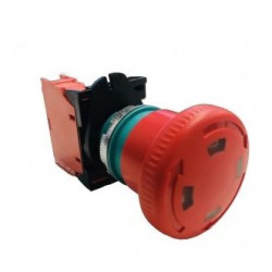 Pulsador de emergencia con señalización de estado