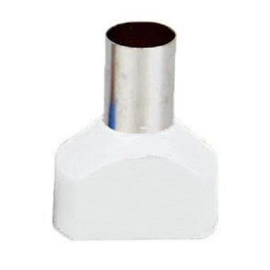 Puntera doble de 0,5 mm² (Bolsa 100 uds)