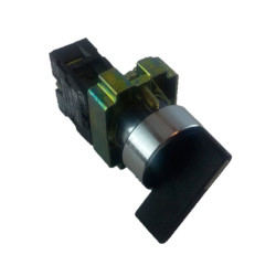 Selector Eléctrico Maneta Larga 2 posiciones con retorno