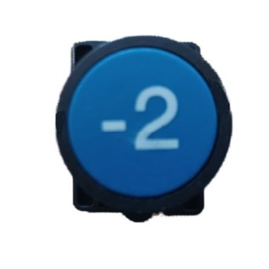 Botões de pressão numerados