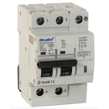 Overvoltage limiters combined...