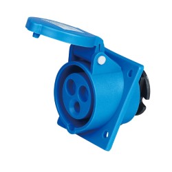 Base CETAC de empotrar 2P+T