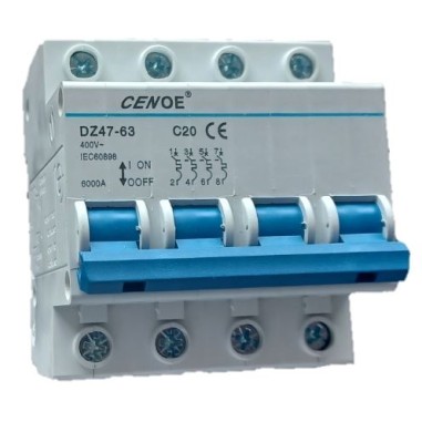 Disjuntor 4 polos DZ