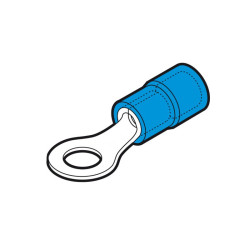 Terminal de anilla cable 0,25-1,5 mm²