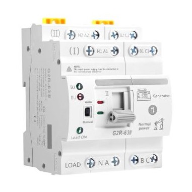 Conmutador automático de redes 4P 63 AMP