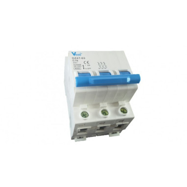 Magnetotérmico Trifásico 6 KA Residencial
