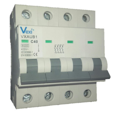 Magnetotérmico Tetrapolar 6 KA Industrial