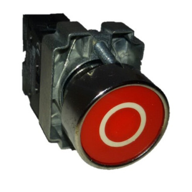 Pulsador Metálico Marcado Output (O)