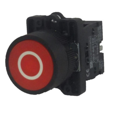 Pulsador de Plástico Marcado Ouput(O)