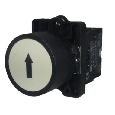 Pulsador de Plástico Marcado con Flecha