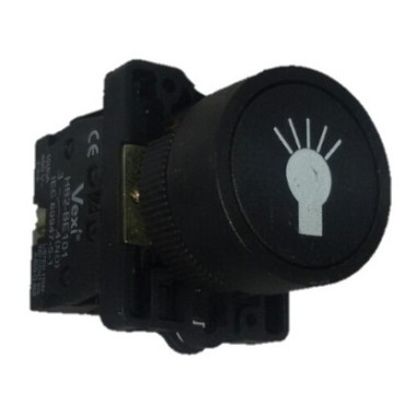 Pulsador de Plástico Marcado Luz