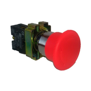 Pulsadores de Paro de Emergencia Pulsar-Girar 40mm
