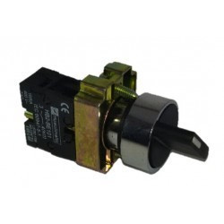 Selector de Maneta Corta Metálico 2 Posiciones