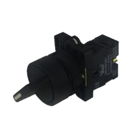 Selector de Maneta Corta de Plástico 2 Posiciones