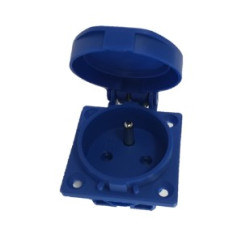 Base schuko de empotrar francesa