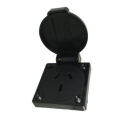 Base schuko de empotrar australiana