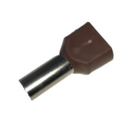 Puntera doble de 10 mm² (Bolsa 100 uds)