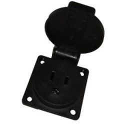 Base schuko de empotrar americana