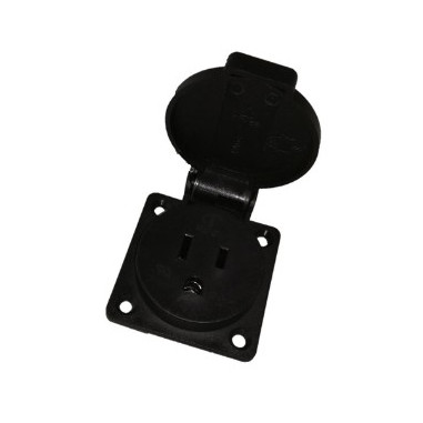 Base schuko de empotrar americana