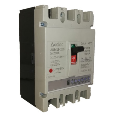 Interruptores automáticos en caja moldeada