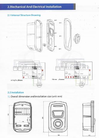 dimensiones-montaje-cargador-coche-eléctrico